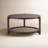 Avalon Walnut And Cane Side Table