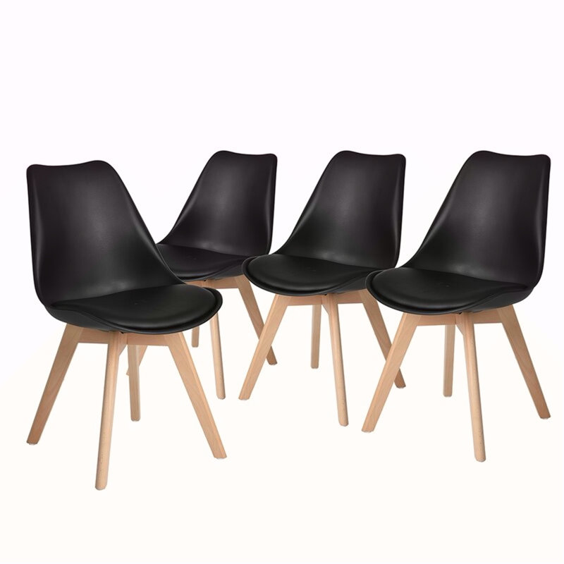 Chaise d'appoint Acushnet, Noir