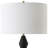 Rawail Black Stone Table Lamp