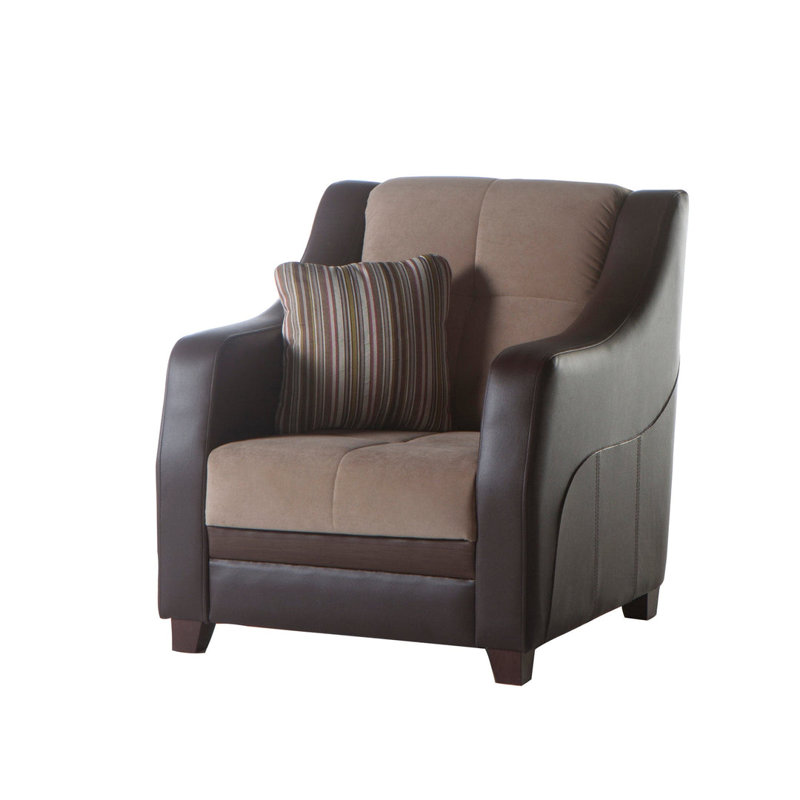 Fauteuil Duncannon - brun optimal