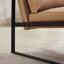 Fauteuil en cuir végétalien l 47,24 po-1765923665