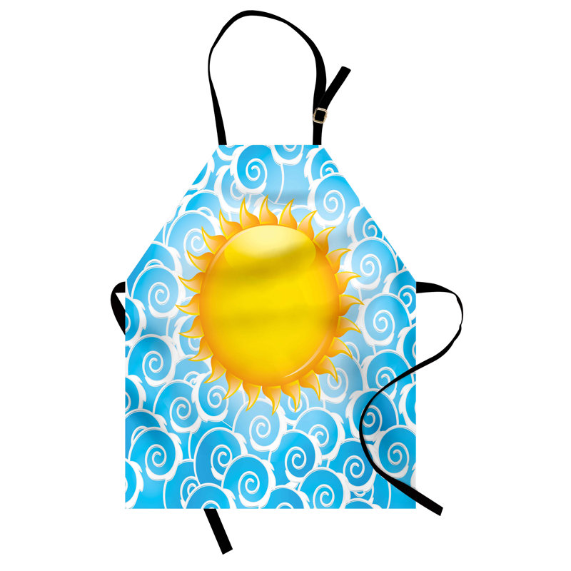 No Pattern Bib Apron
