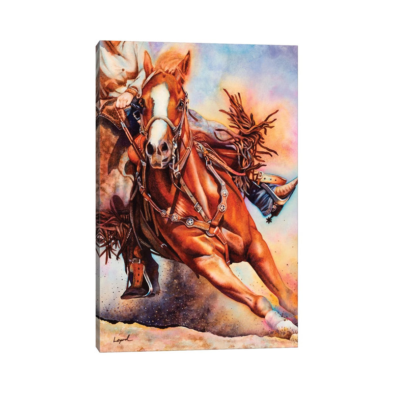 Parting Shot 1 Piece Wrapped Canvas Painting, 30.48 cm H x 45.72 cm W