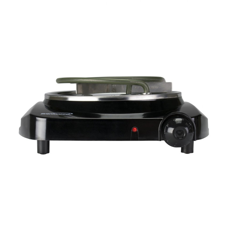 Brûleur électrique simple Brentwood TS-306 1200W, noir