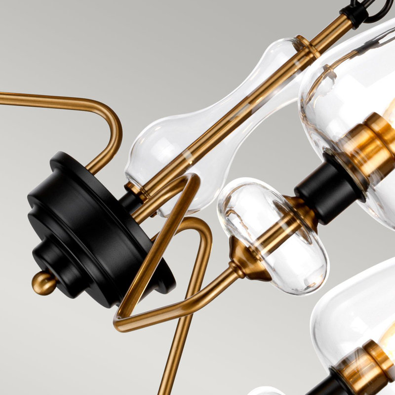 Khari 3 - Light Shaded Chandelier