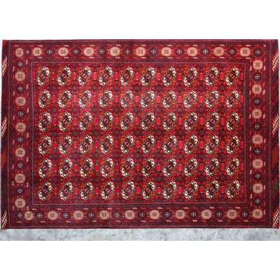 Afghan Wool Oriental Area Rug