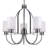 Henefer 5 - Light Dimmable Tiered Chandelier