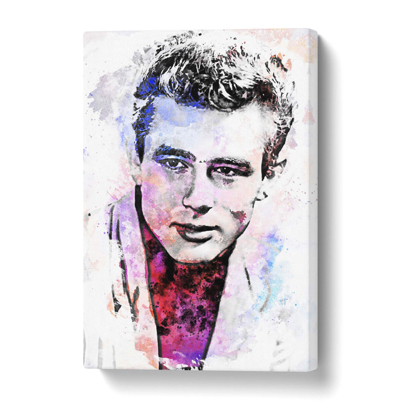 James Dean - Wrapped Canvas, 61 cm H x 40.6 cm W