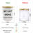 Vanilla, Coconut Scented Jar Candle