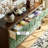 Green Solid + Manufactured Wood Accent Cabinet