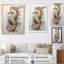 Hippocampe magique beige I sur toile-959251784-887429373