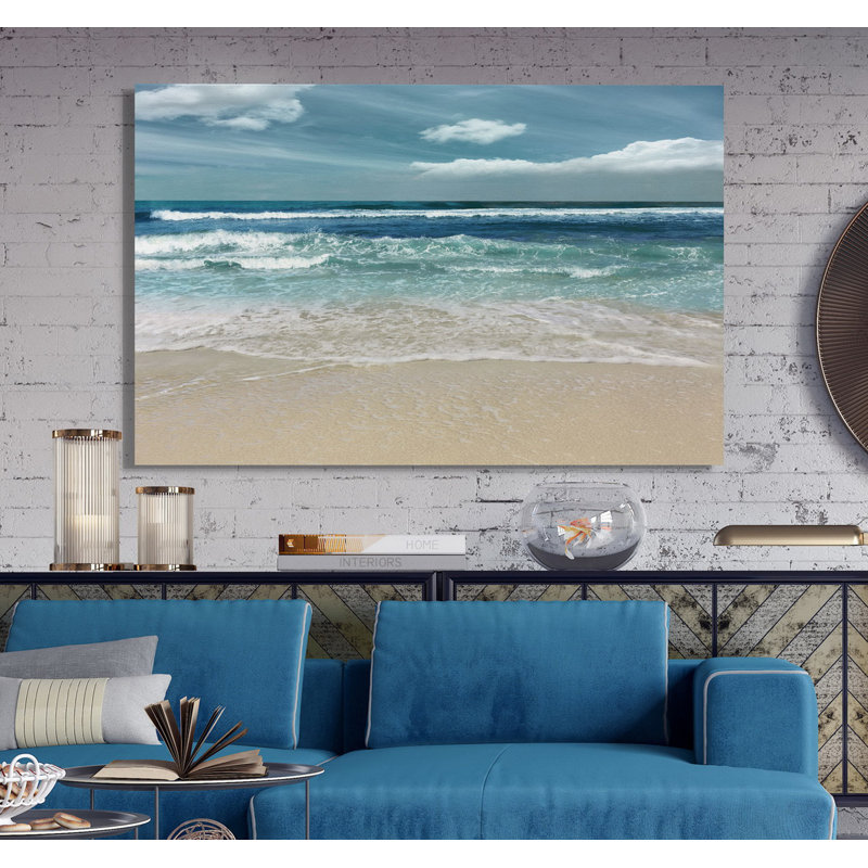 " Symphony Of The Sea ", 32" H x 48" W, Wrapped Canvas, No Frame
