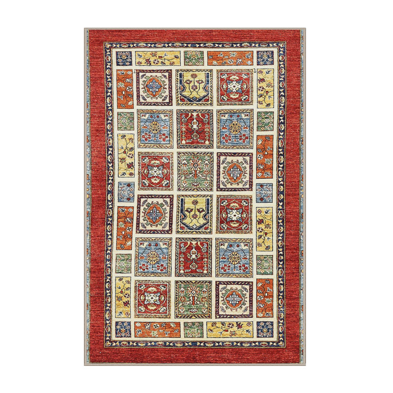 Abstract Indoor Rug, Rectangle 3' x 5'