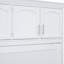 Grand lit escamotable mural avec armoires, grand