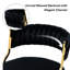 Christal 21.65'' W 4-Piece Velvet Dining Chair Set with Metal Legs-88086808