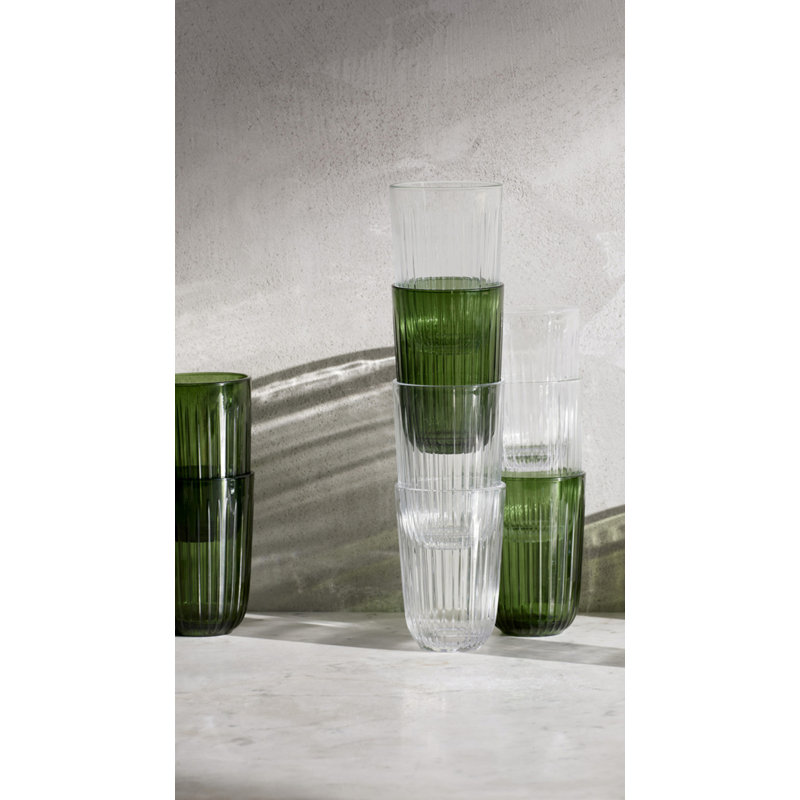 Hammershøi Handmade Drinking Glass, Green