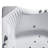 59 " L x 59 " W Corner and Mounting / Installation Required Whirlpool Acrylic Bathtub with Faucet