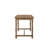 Weathered Oak Finish Counter Height Table