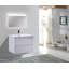Base de meuble-lavabo simple 30 po fixée au mur seulement-57912232