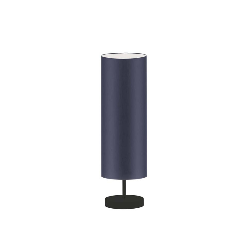 Sydney Metal Table Lamp, Navy Blue, Black