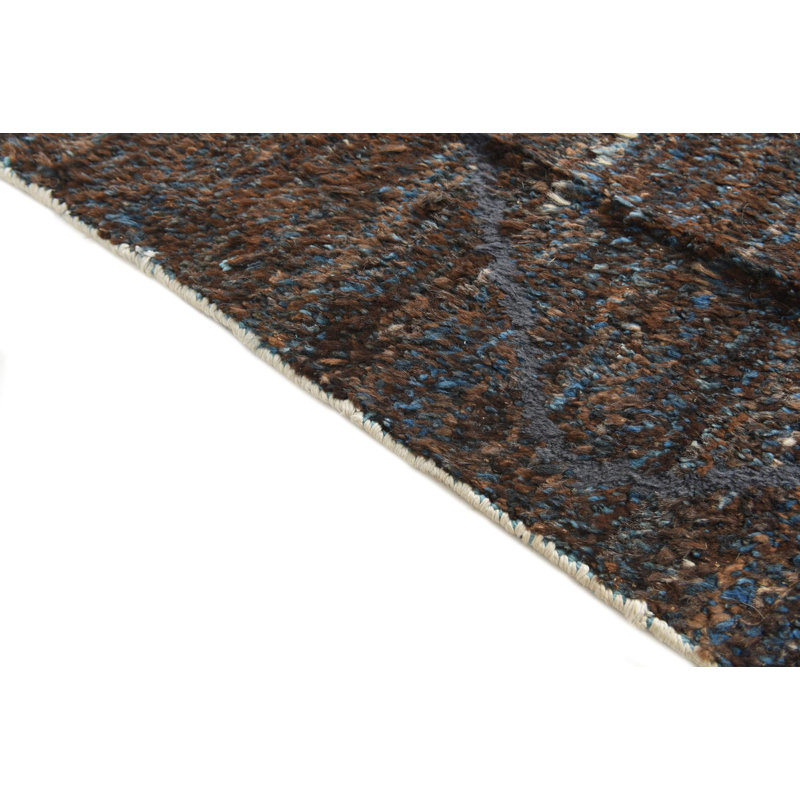 Tapis brun foncé Ottilie