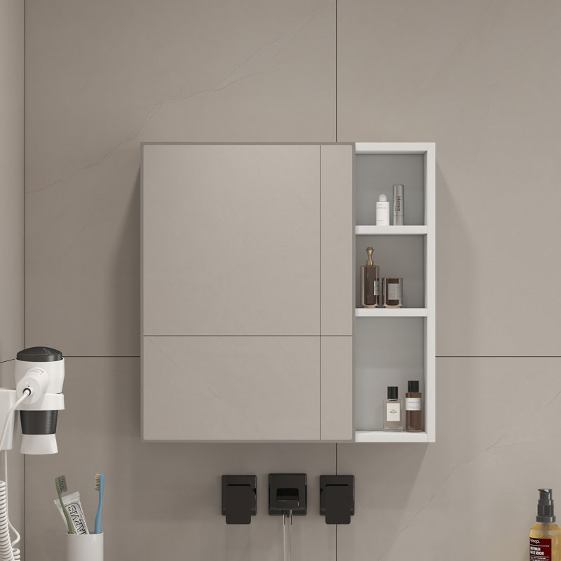 Armoire de salle de bain murale avec miroir