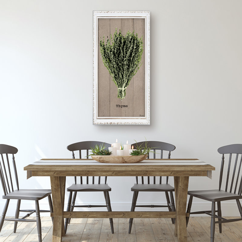 Thym par Olivia Rose - impression sur toile tendue, H 24 po x l 12 po x P 1,5 po