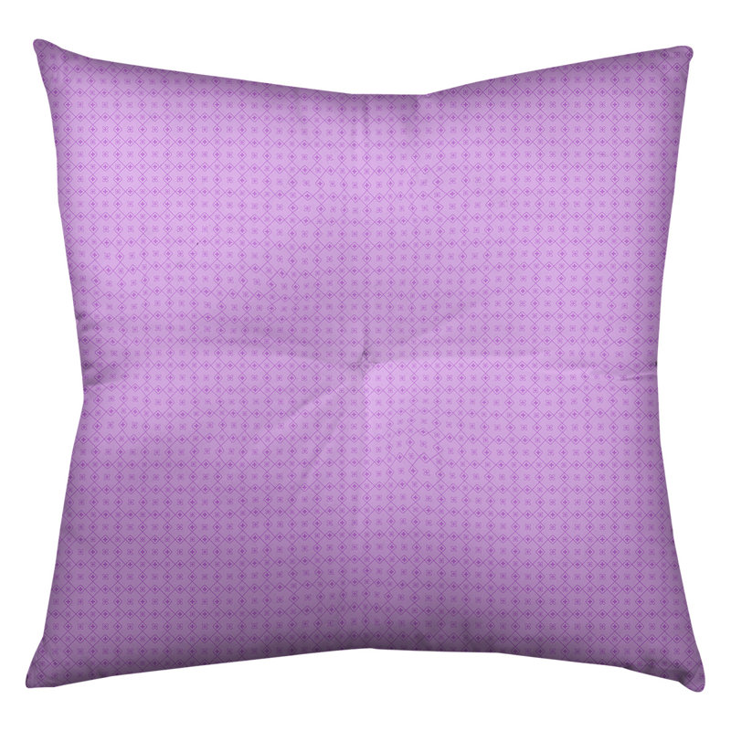 Coussin Katelyn Elizabeth, 30 po x 30 po, Violet