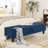 Delshawn Linen Upholstered Storage Bench-1615045252