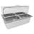 Stainless Steel Food Serving Container Rectangular Food Serving Container With Lid