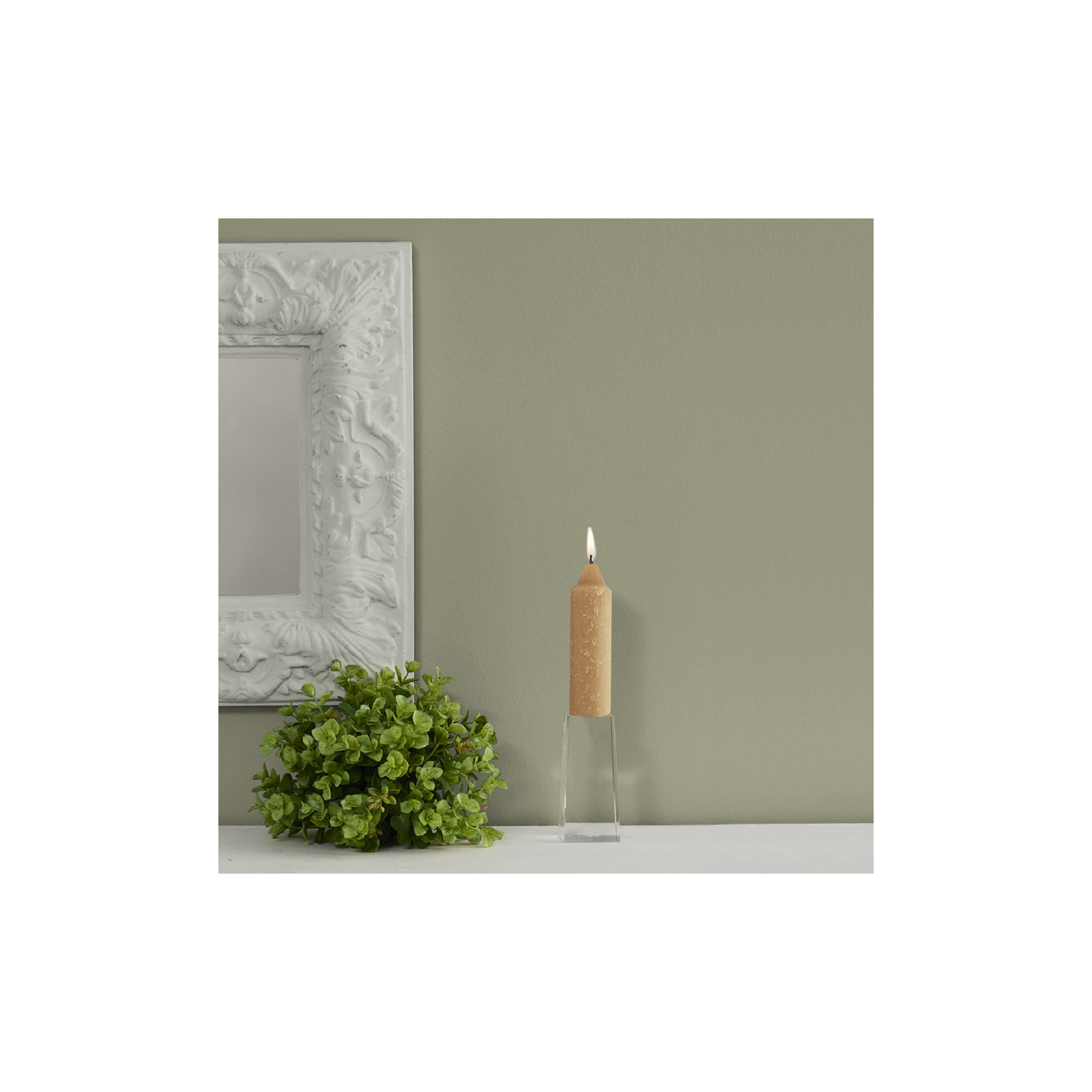 Unscented Taper Candle, Beeswax