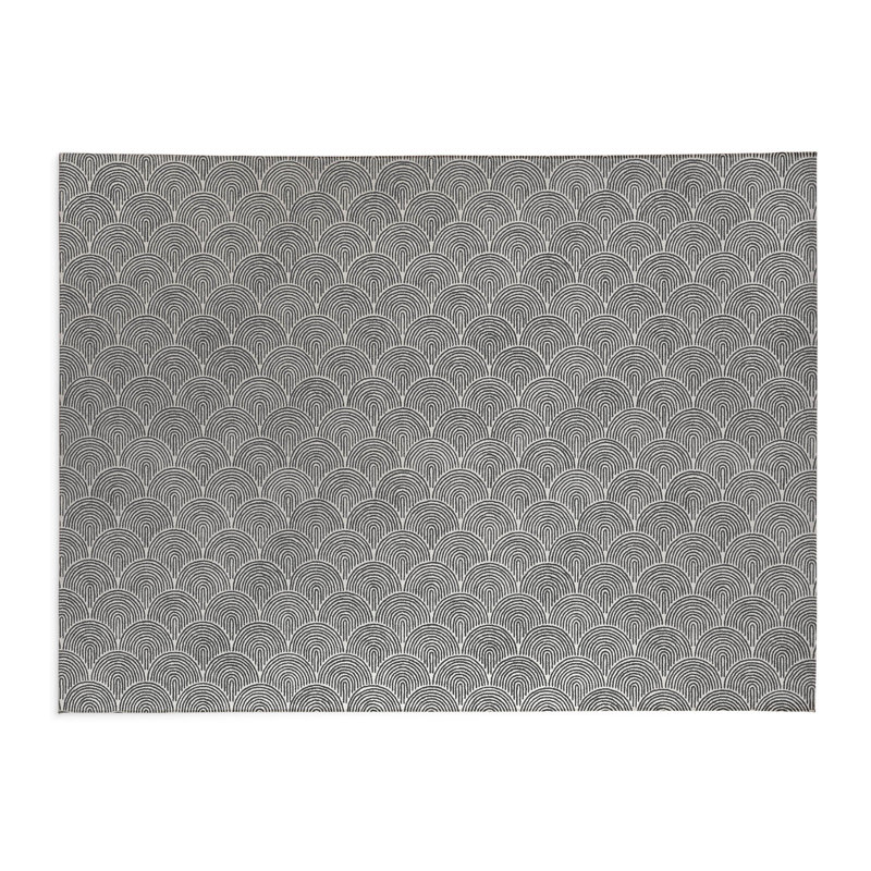 Rolling Humps Indoor Doormat, 24" W x 36" L, Ivory