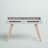 Blainey Solid Wood Base Writing Desk-1942624321