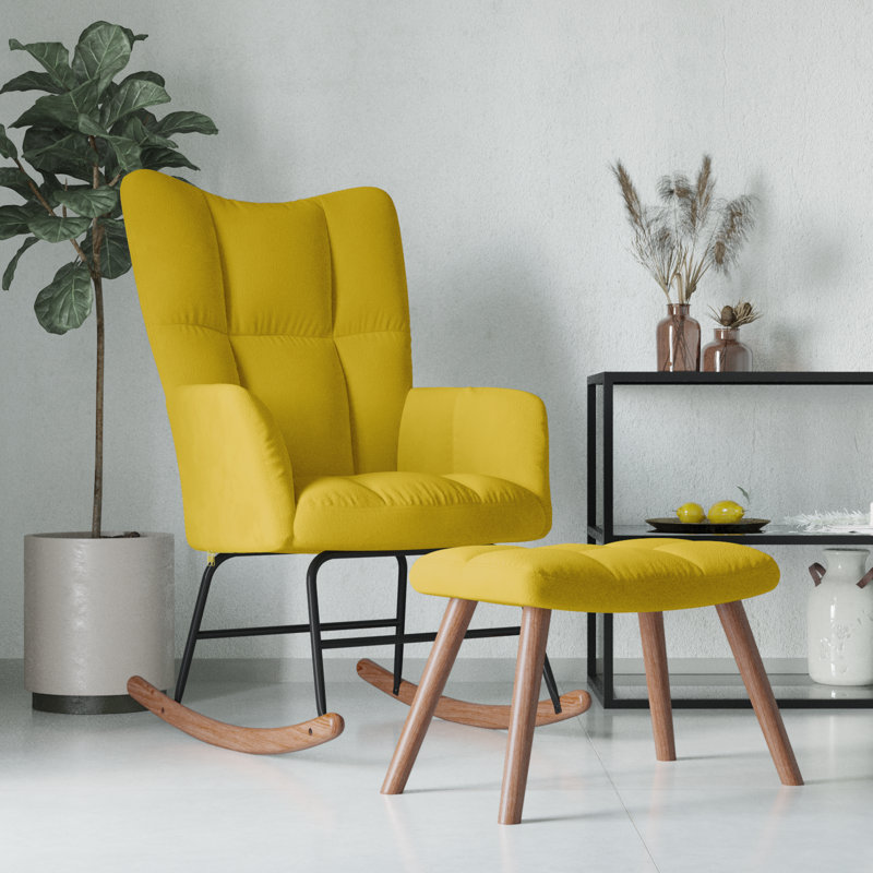 Chaise berçante, Vert foncé
