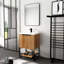 Meuble-lavabo autoportant avec lavabo en résine