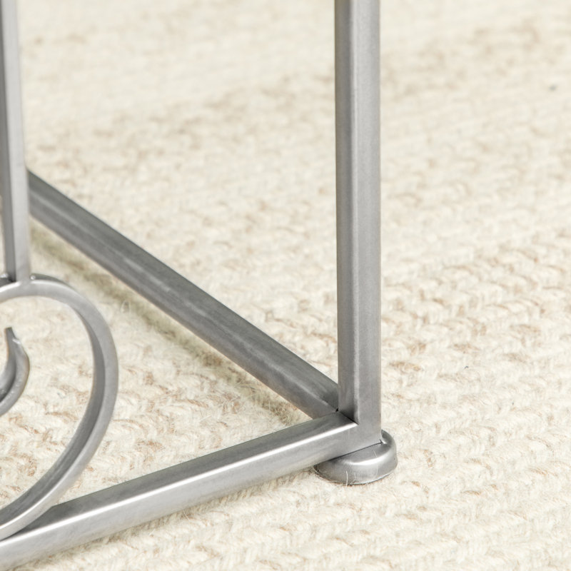 Tabouret de coiffeuse en acier