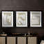 Lin Wabi Sabi I - reproduction sur mesure encadrée de qualité supérieure - 3 pièces-267573008-267573011