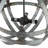4 - Light Galvanized Chandelier, Hanging Light Fixture With Adjustable Chain For Kitchen Dining Room Foyer Entryway, Bulb Not Included
