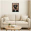 «Regal Portrait of a Black Lab» par The Creative Bunch Studio, reproduction d'art sur toile encadrée