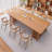 Brown Rectangular Solid Wood desk-546727661