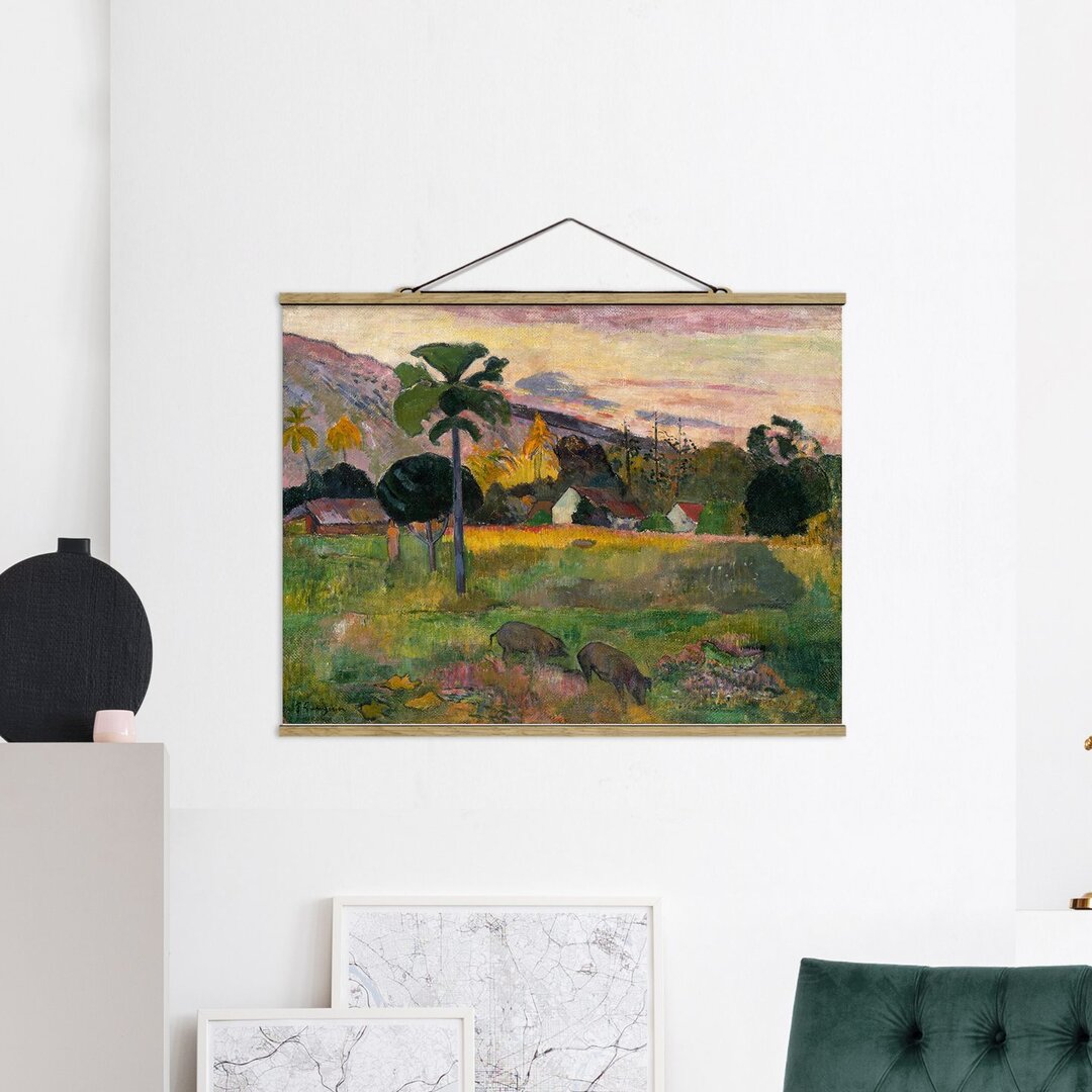 Kunstdruck Come Here von Paul Gauguin