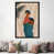 Black Framed Canvas selected