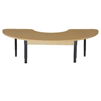 Laminate Adjustable Horseshoe 4 Students Activity Table