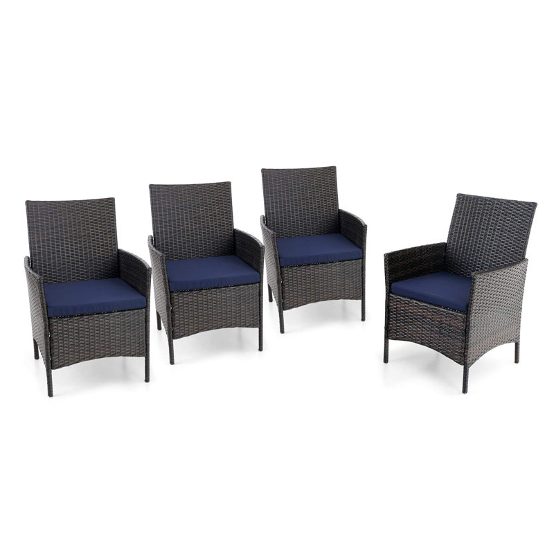 Fauteuil de terrasse avec coussin Angelastro