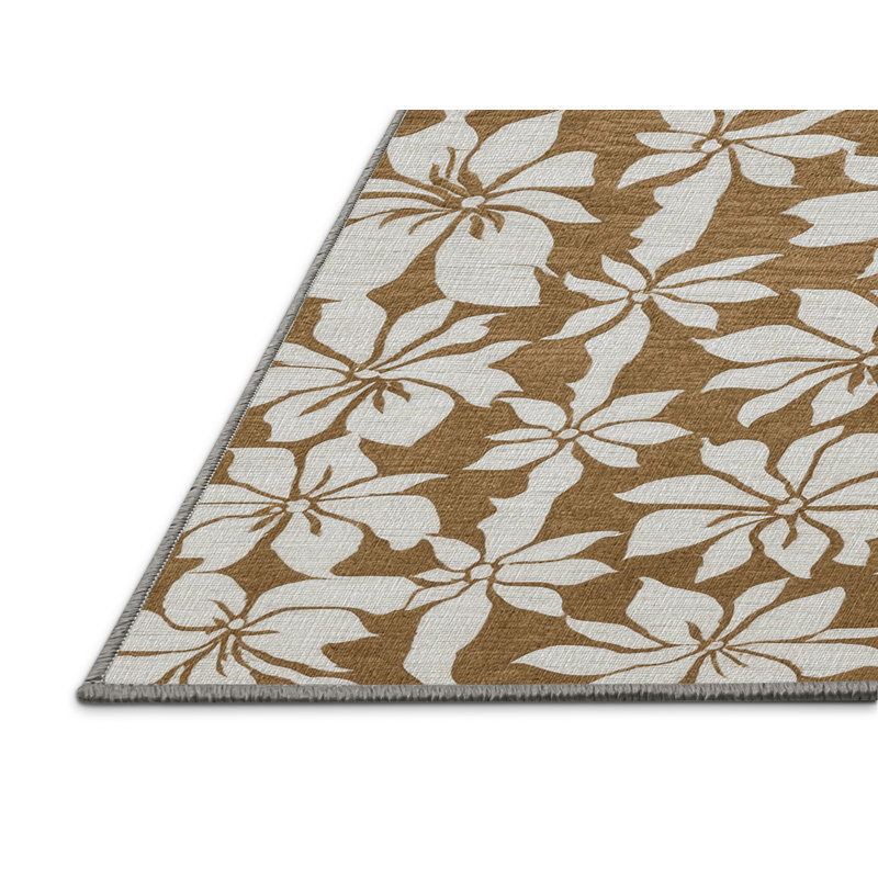  Tapis lavable hawaïen Tiare, Rectangulaire 8 pi x 12 pi