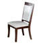 Chaise d'appoint Caityln au fini espresso