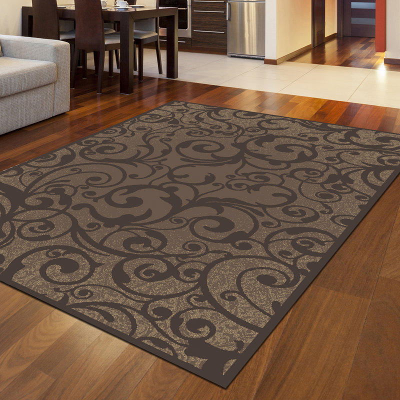 Aashild Floral Indoor Rug, Rectangle 7'10" x 10'6"
