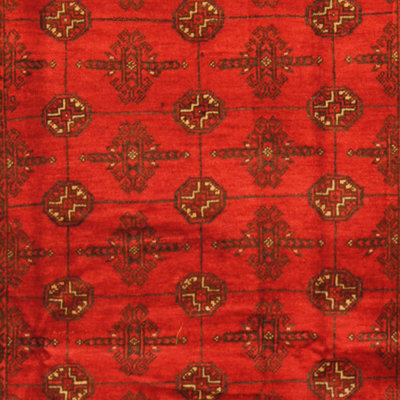 Tapis rouge / ivoire Hartstein
