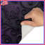 Tapis de bain floral mauve complexe-963776578