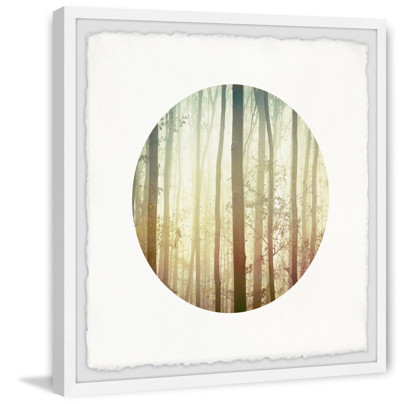 Bamboo Shoots 1 Piece Single Picture Frame Painting, 51cm H x 51cm W